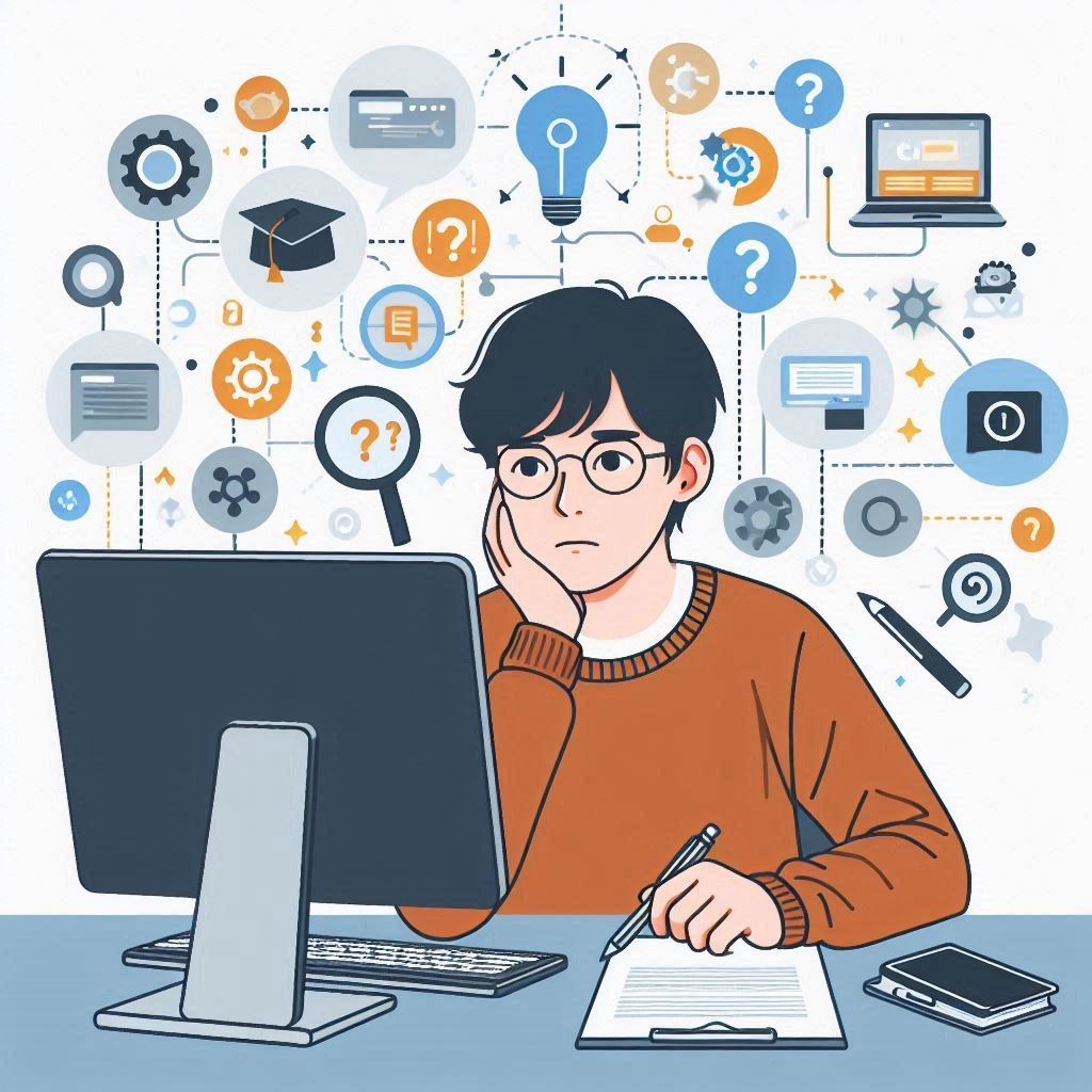 Web Designer Taking Notes