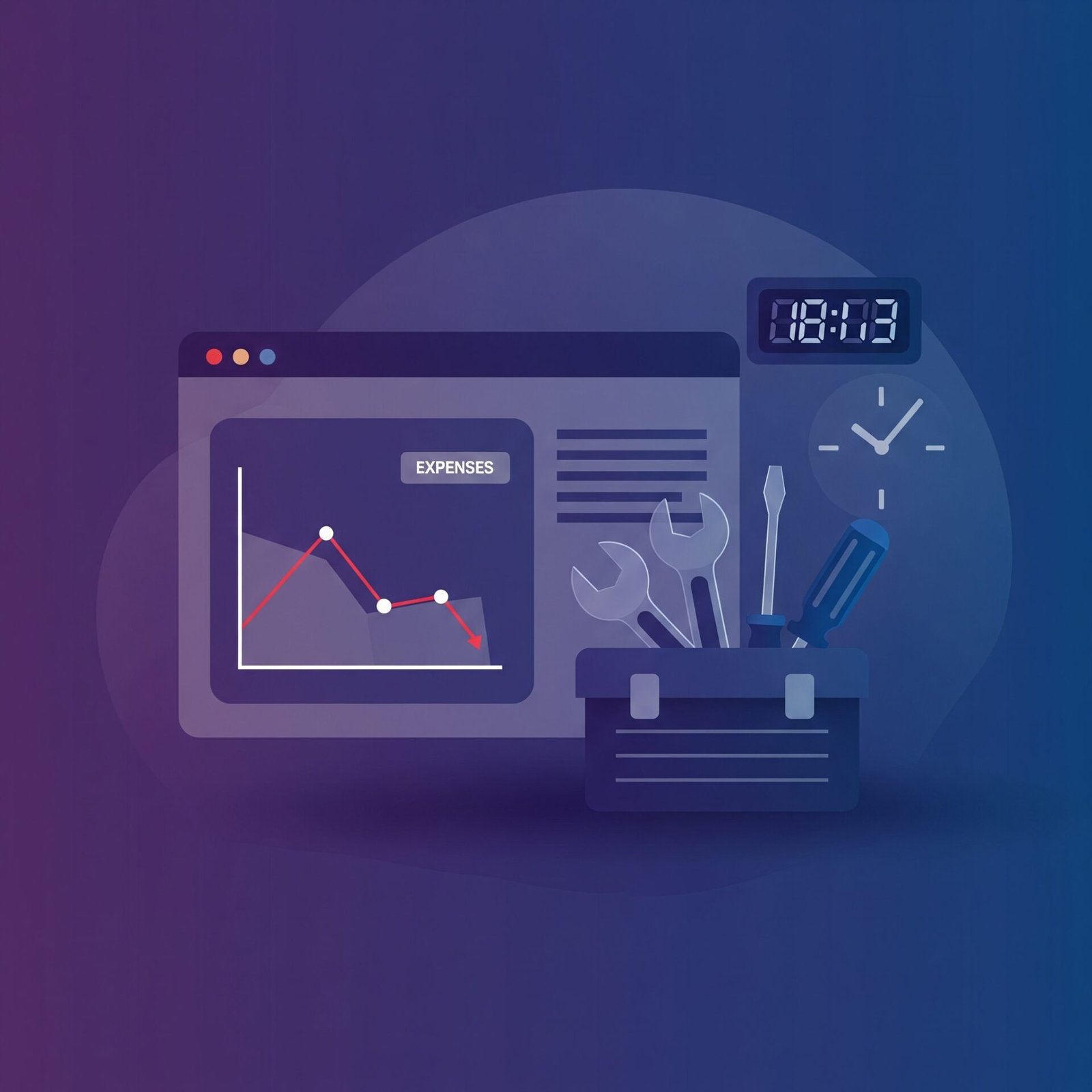 Website Maintenance Illustration